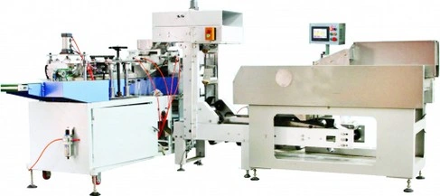 Автоматическая линия для взвешивания и упаковки спагетти во флоупак HWJ-400A