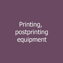 Printing and postprinting equipment in Russia