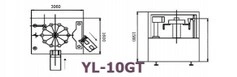 Схема ротационной упаковочной машины в готовый пакет YL-10GT