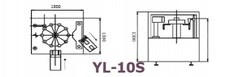 Схема ротационной упаковочной машины в готовый пакет YL-10S